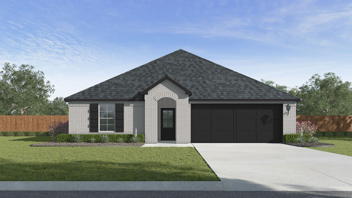 Tour the 4 bed 2 bath Justin in Picard Farms new home community in Maurice, LA