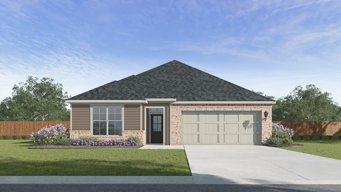 Welcome to the Melba plan in Pinehurst new home community in Westlake, LA