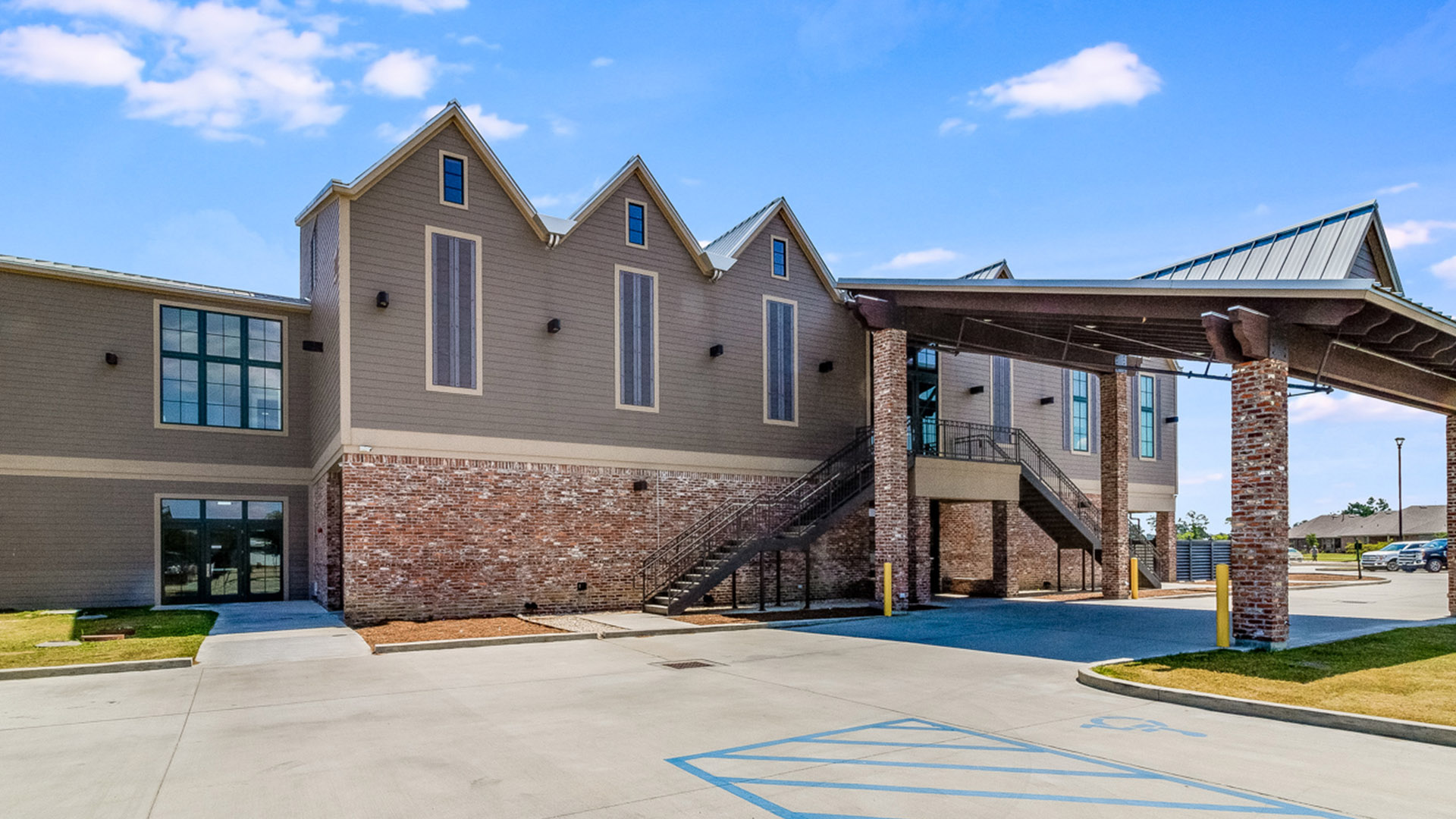 Welcome to West Trace model home in Westlake, Louisiana