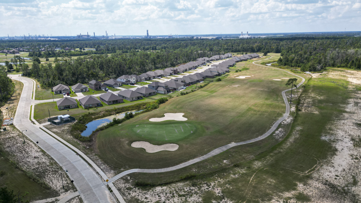 Welcome to West Trace model home in Westlake, Louisiana