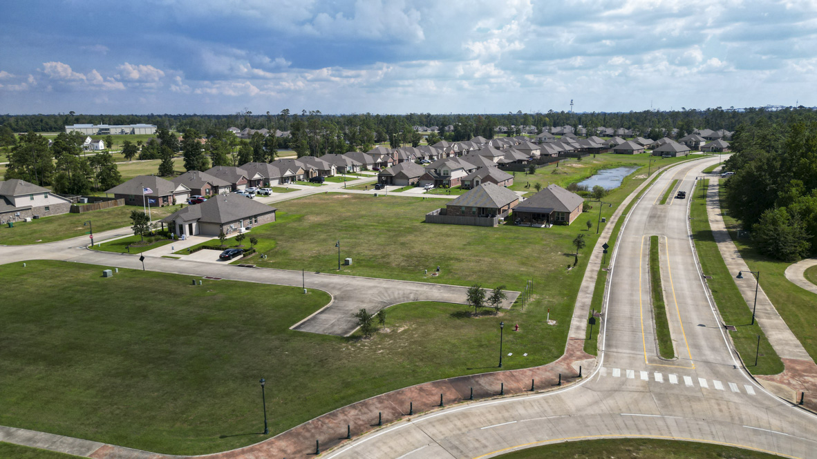 Welcome to West Trace model home in Westlake, Louisiana