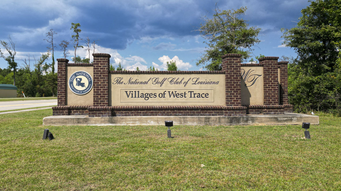 Welcome to West Trace model home in Westlake, Louisiana