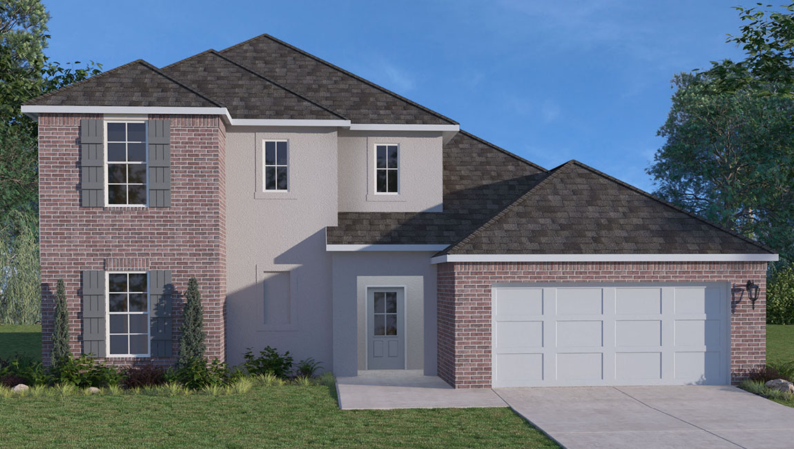 The Oberlin Plan is in Ridge at Morganfield in Lake Charles, LA