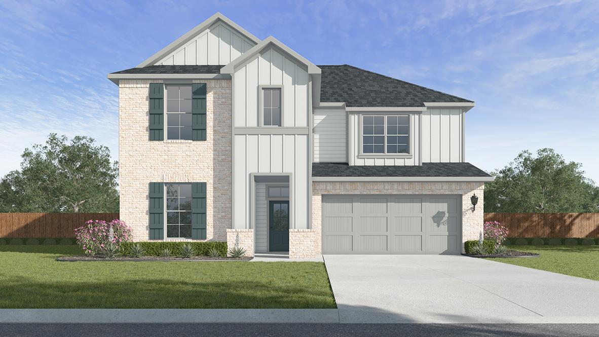 Tour the 2 story Eula plan in Ridge at Morganfield new home community in Lake Charles, LA