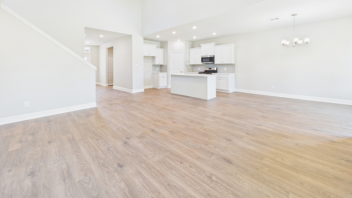 Tour the 2 story Eula plan in Ridge at Morganfield new home community in Lake Charles, LA