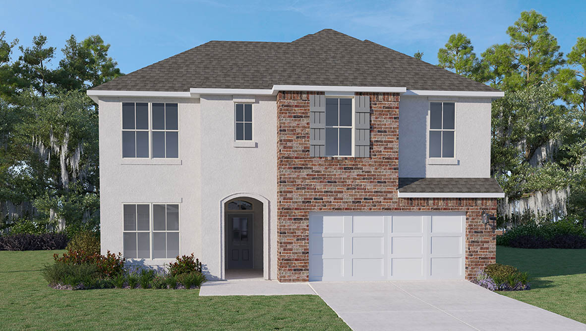 Floor Plan in Ridge at Lake Charles, LA D.R. Horton