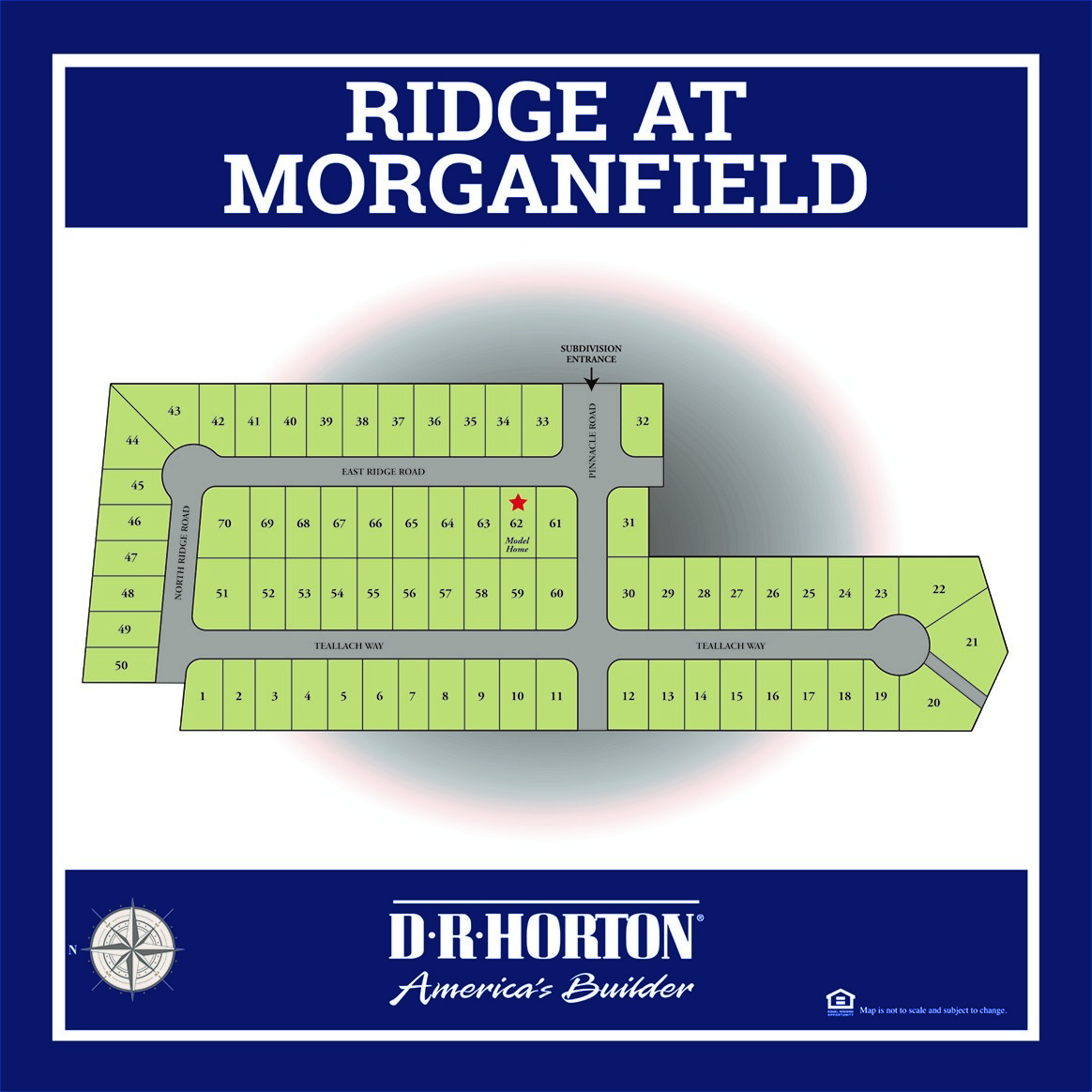 Floor Plan in Ridge at Lake Charles, LA D.R. Horton
