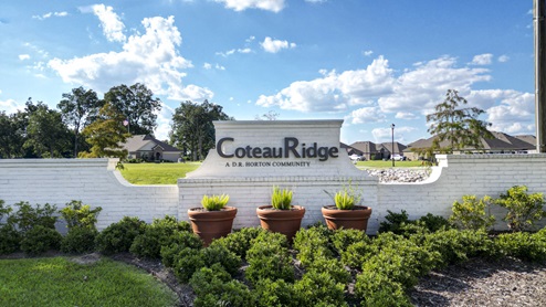 New homes in New Iberia, Louisiana. Coteau Ridge Community
