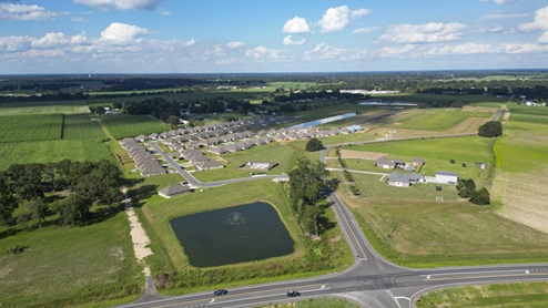 New homes in New Iberia, Louisiana. Coteau Ridge Community
