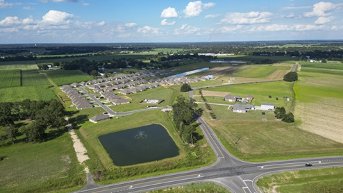 New homes in New Iberia, Louisiana. Coteau Ridge Community