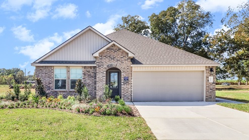 New homes in New Iberia, Louisiana. Coteau Ridge Community
