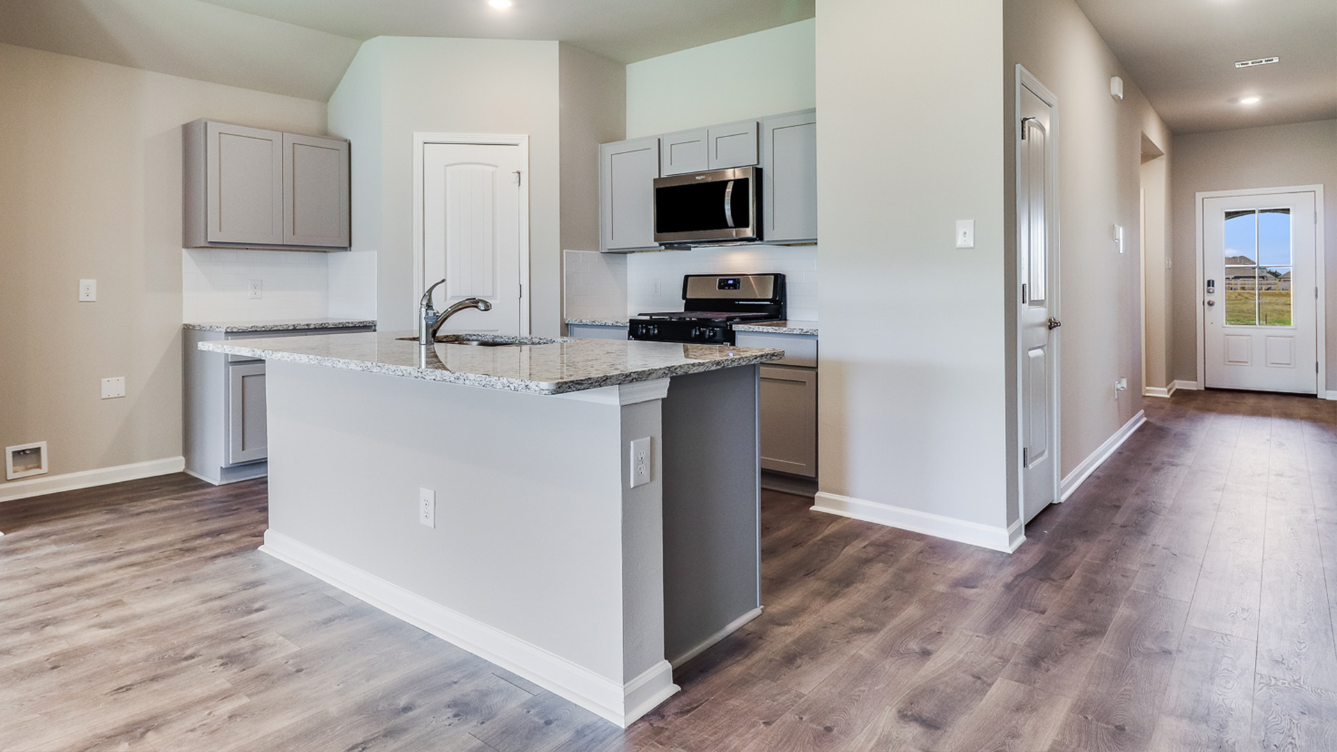 The Justin is a 4 bed 2 bath home in Coteau Ridge