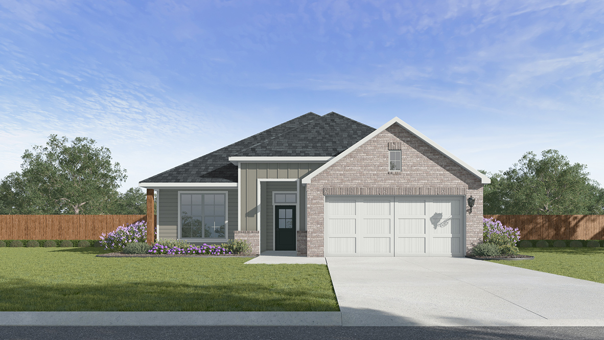 Welcome to the Emeline Plan in Belle View new home community in Lafayette, LA