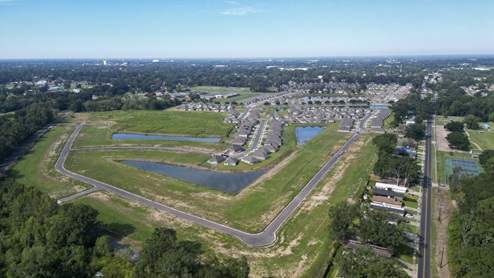 New homes in North Lafayette, Louisiana