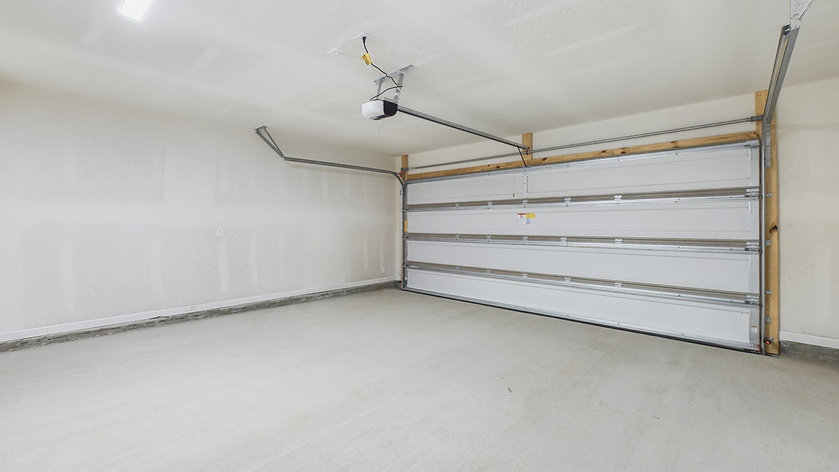 New build home with garage, garage door, storage potential by D.R. Horton featuring one story connectivity