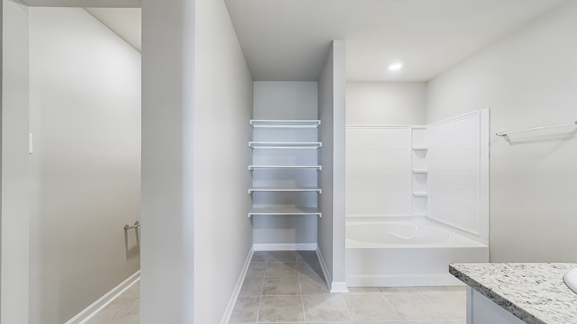 The Kingston Plan is a spacious 4-bedroom home in Duson