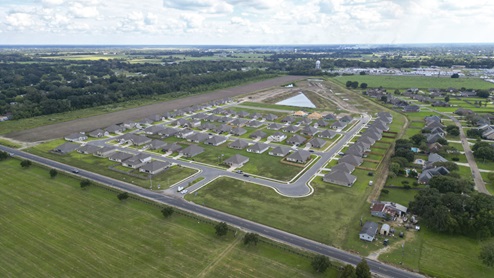 New homes in Breaux Bridge, LA. Parc Ridge Community new homes now selling move-in ready