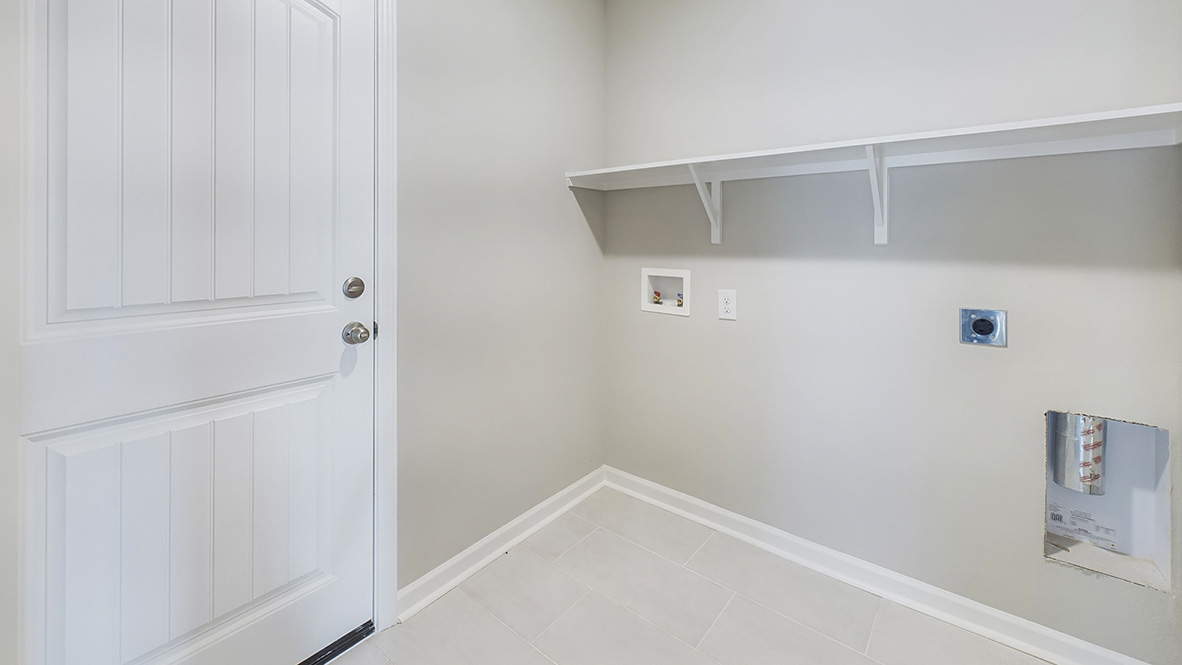 The 4 bed 2 bath Fargo plan is located in Harvest Trace