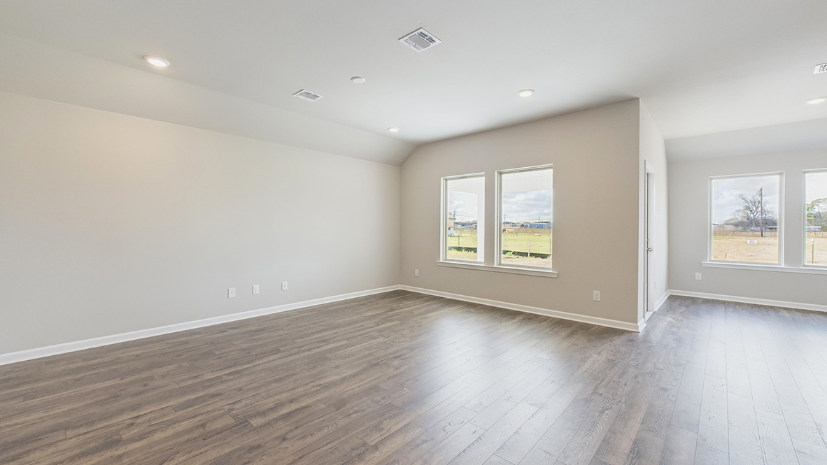 Tour the Huntsville plan in Harvest Trace new home community in Crowley, LA