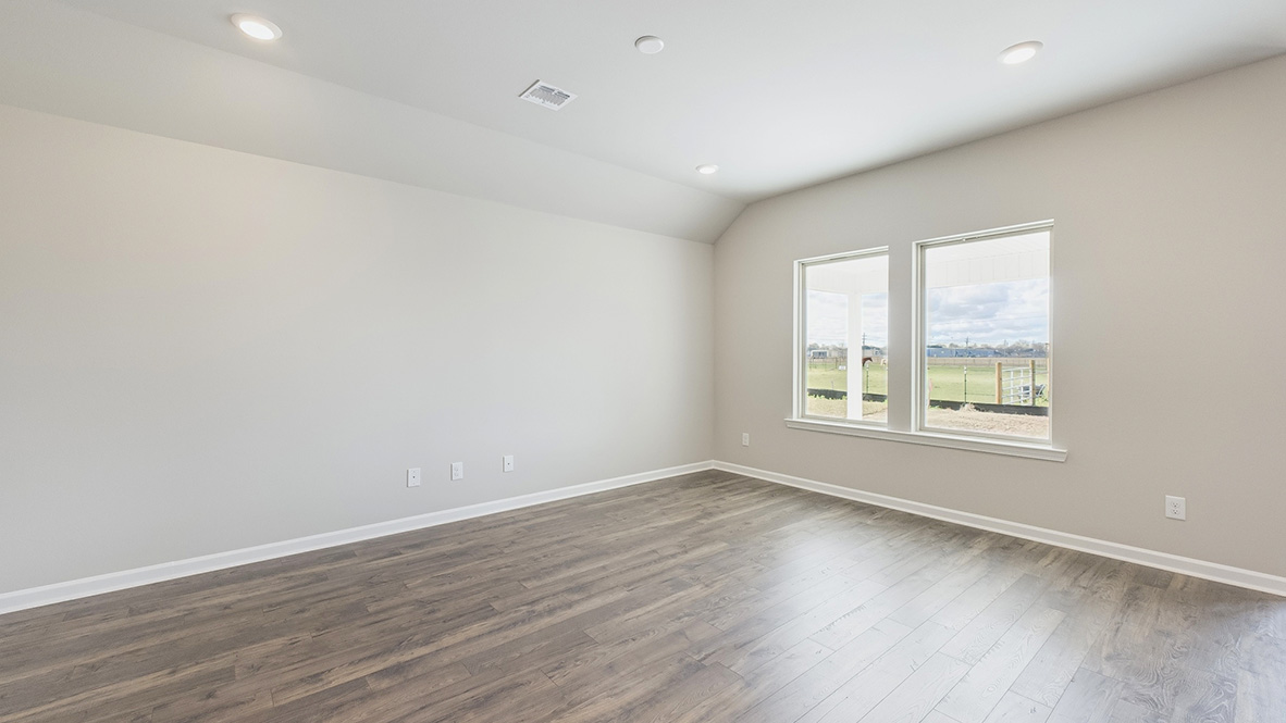 Tour the Huntsville plan in Harvest Trace new home community in Crowley, LA