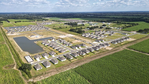 New homes in Maurice, LA. Located in Magnolia Lakes