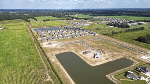 New homes in Maurice, LA. Located in Magnolia Lakes