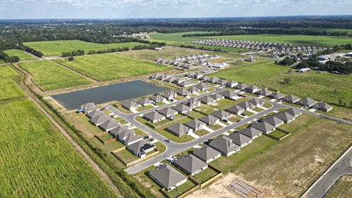 New homes in Maurice, LA. Located in Magnolia Lakes