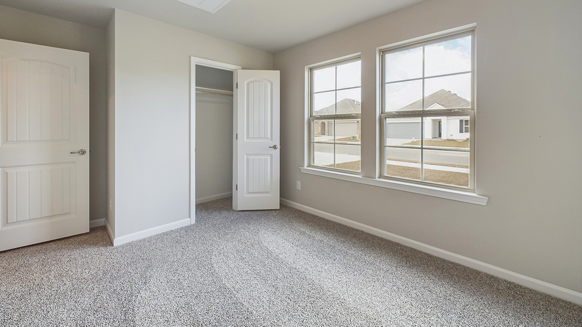 The Justin plan is located in Olde Town new home community in Alexandria