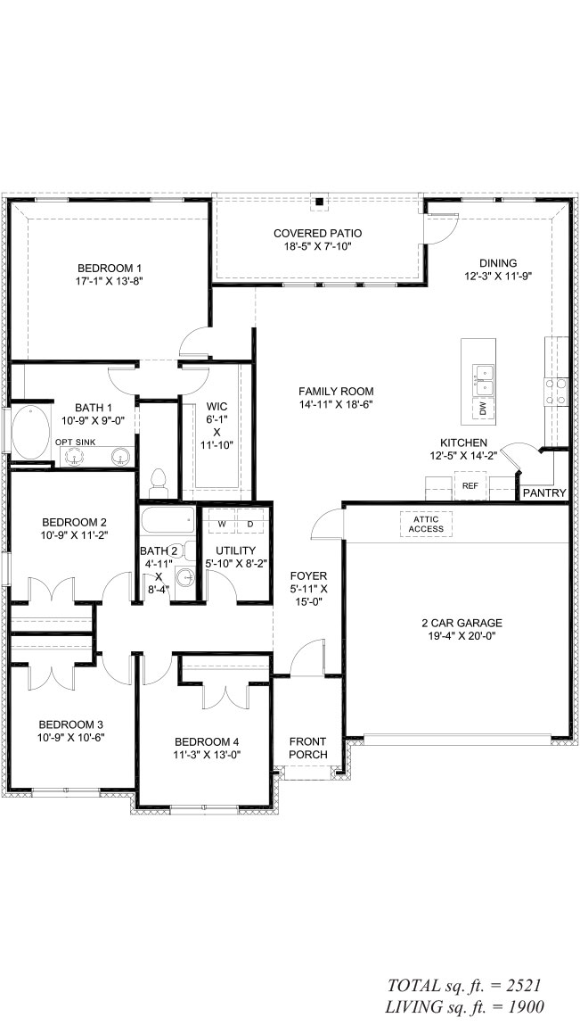 Floor plan B