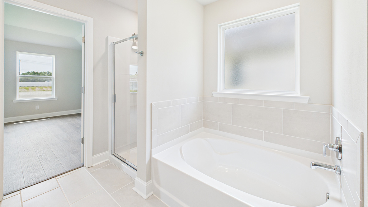 Tour the 4 bed 2 bath Jaxson plan in Stable View new home community in Lafayette, LA