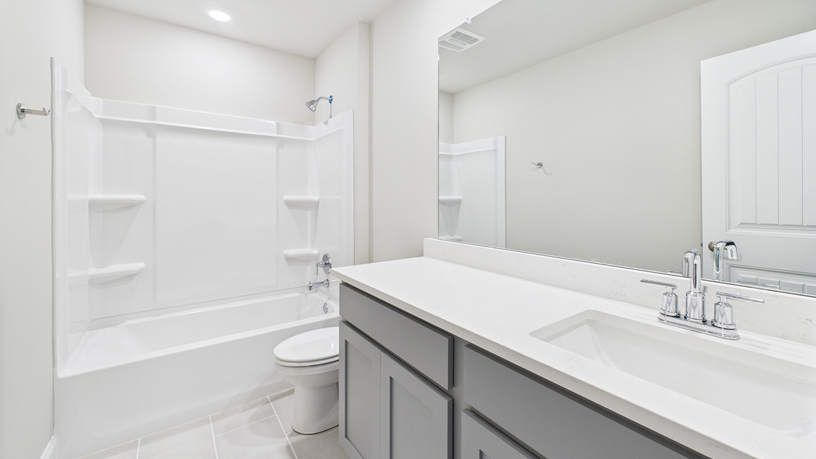 Tour the 4 bed 2 bath Jaxson plan in Stable View new home community in Lafayette, LA