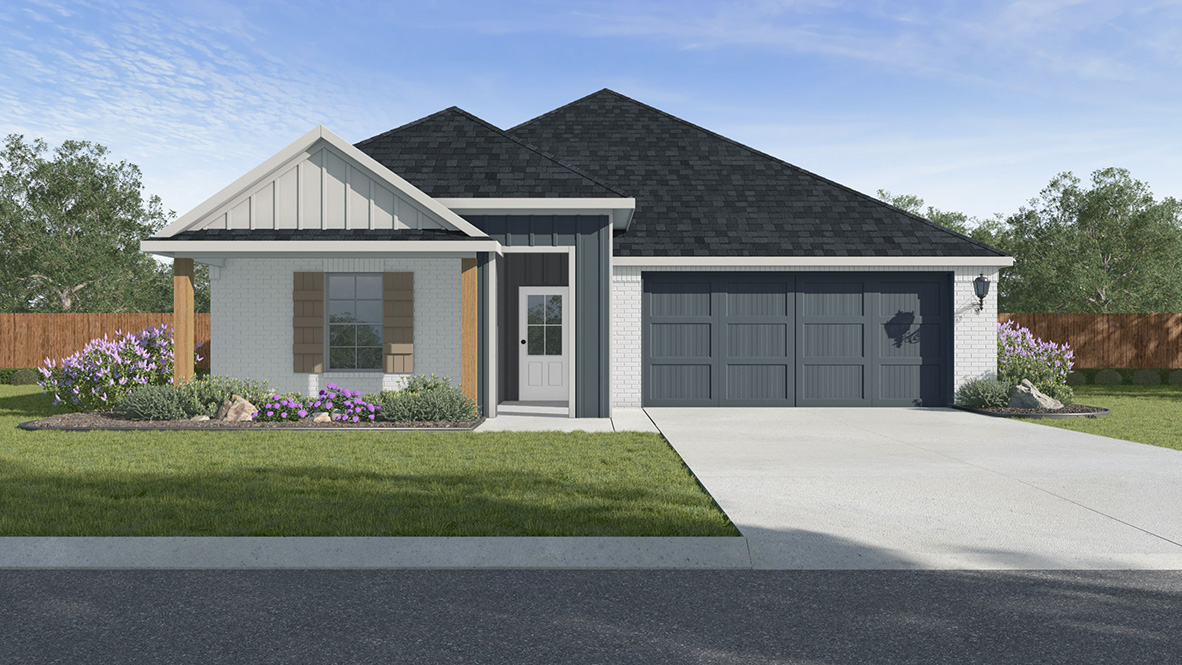 Welcome to the 5 bed 3 bath Landry plan in Stable View