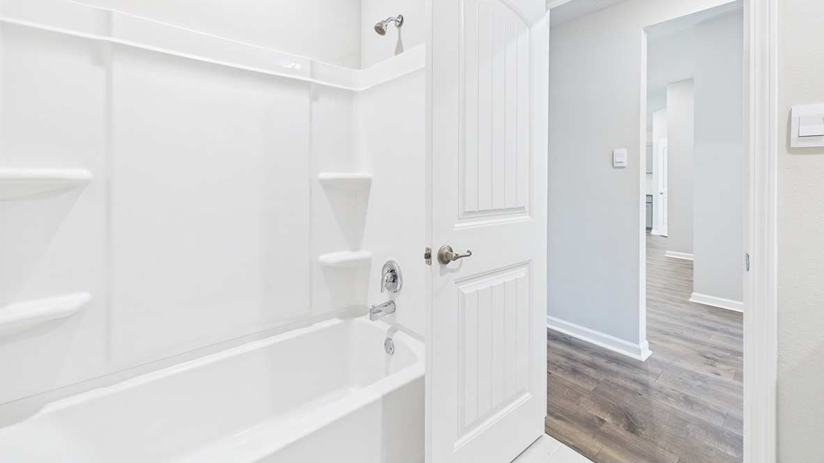 The Brees plan in Station Heights new home community in Duson, LA