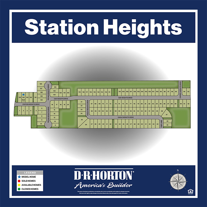 New Homes in Station Heights DUSON, LA D.R. Horton