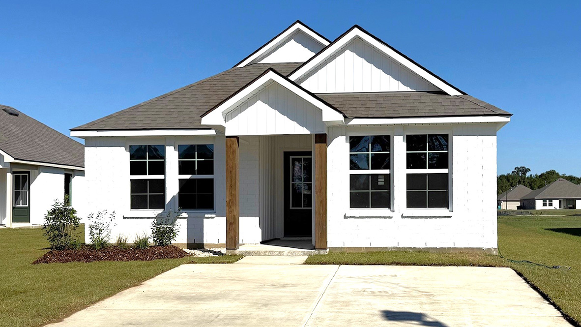 front exterior of a one story home