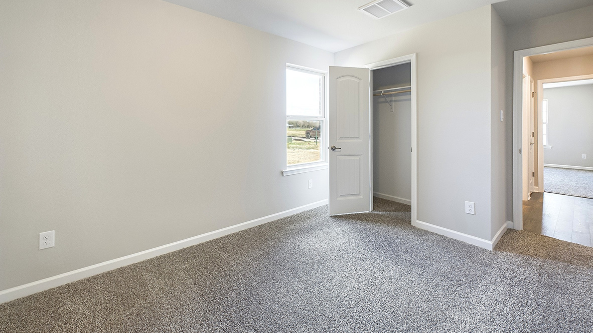 Tour the popular Denton plan in Hollis Heights new home community