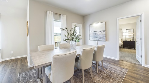 Denton Plan Model Home in Oakmont Community located in Broussard, Louisiana