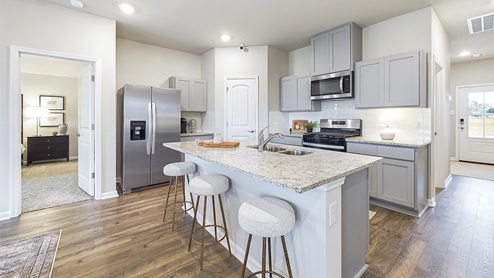 Denton Plan Model Home in Oakmont Community located in Broussard, Louisiana