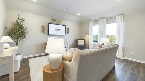 Denton Plan Model Home in Oakmont Community located in Broussard, Louisiana