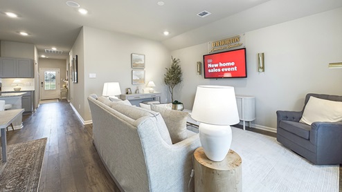 Denton Plan Model Home in Oakmont Community located in Broussard, Louisiana
