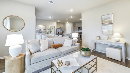 Denton Plan Model Home in Oakmont Community located in Broussard, Louisiana