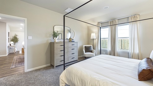 Denton Plan Model Home in Oakmont Community located in Broussard, Louisiana