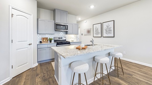 Denton Plan Model Home in Oakmont Community located in Broussard, Louisiana