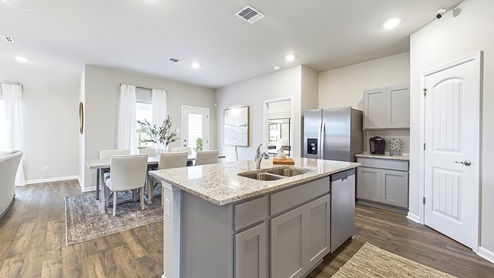 Denton Plan Model Home in Oakmont Community located in Broussard, Louisiana