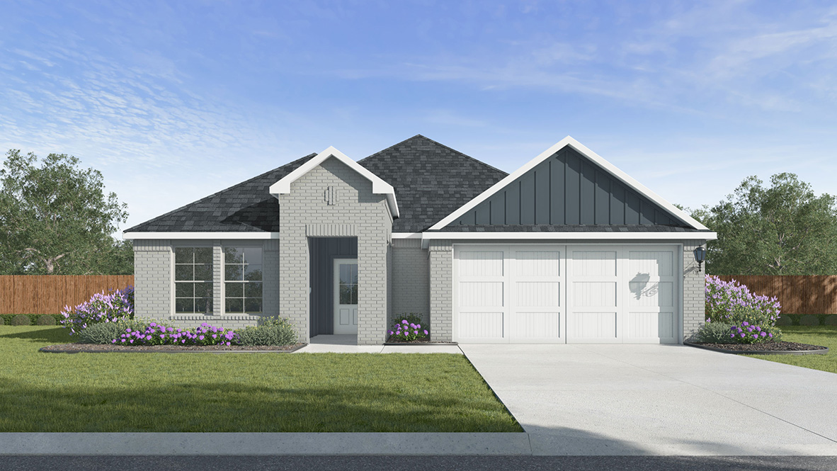 Tour the Denton in Cypress Falls new home community in Broussard, LA