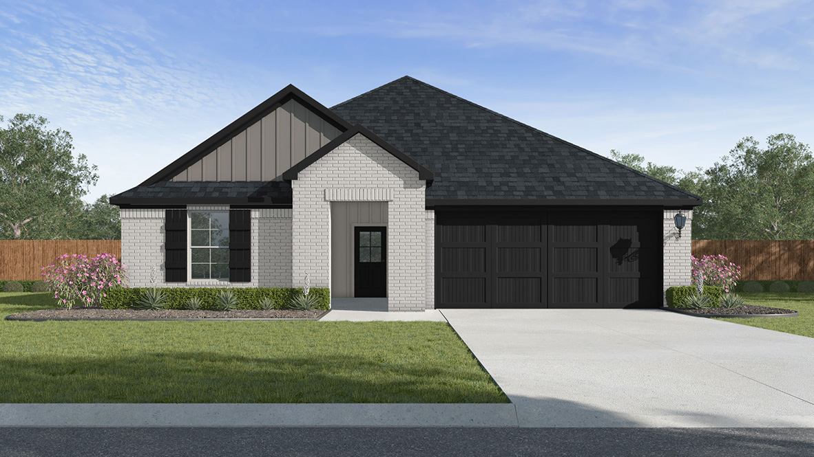 Welcome to the Huntsville Plan in Cypress Falls. Here you will find many upgrades and included features