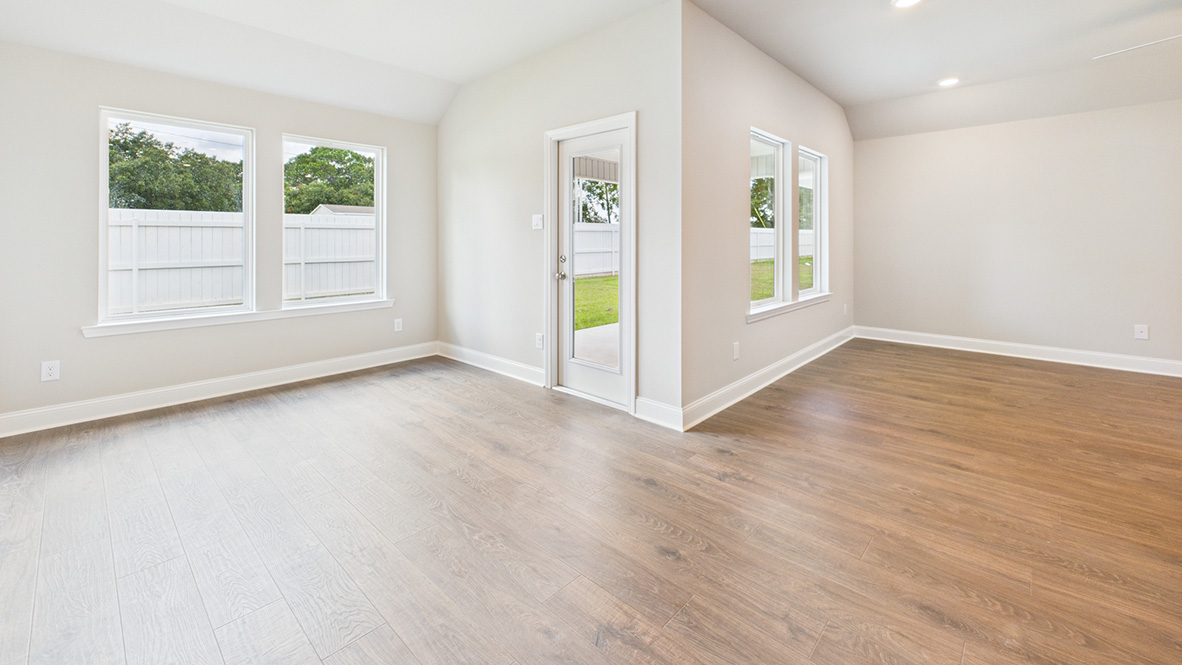 Welcome to the Huntsville Plan in Cypress Falls. Here you will find many upgrades and included features