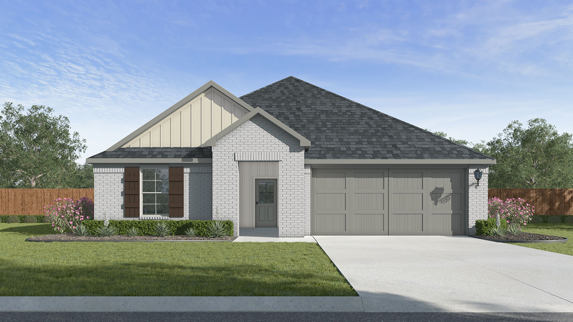 We welcome you to the popular Huntsville plan in Cypress Falls new home community in Broussard, LA
