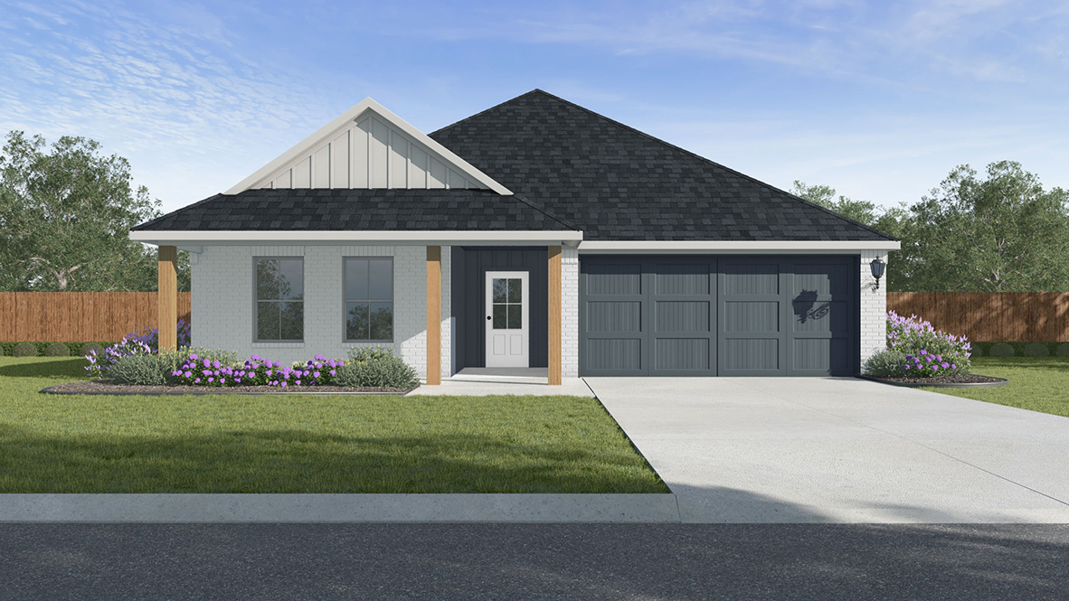 The Keller plan is in Cypress Falls in Broussard, LA