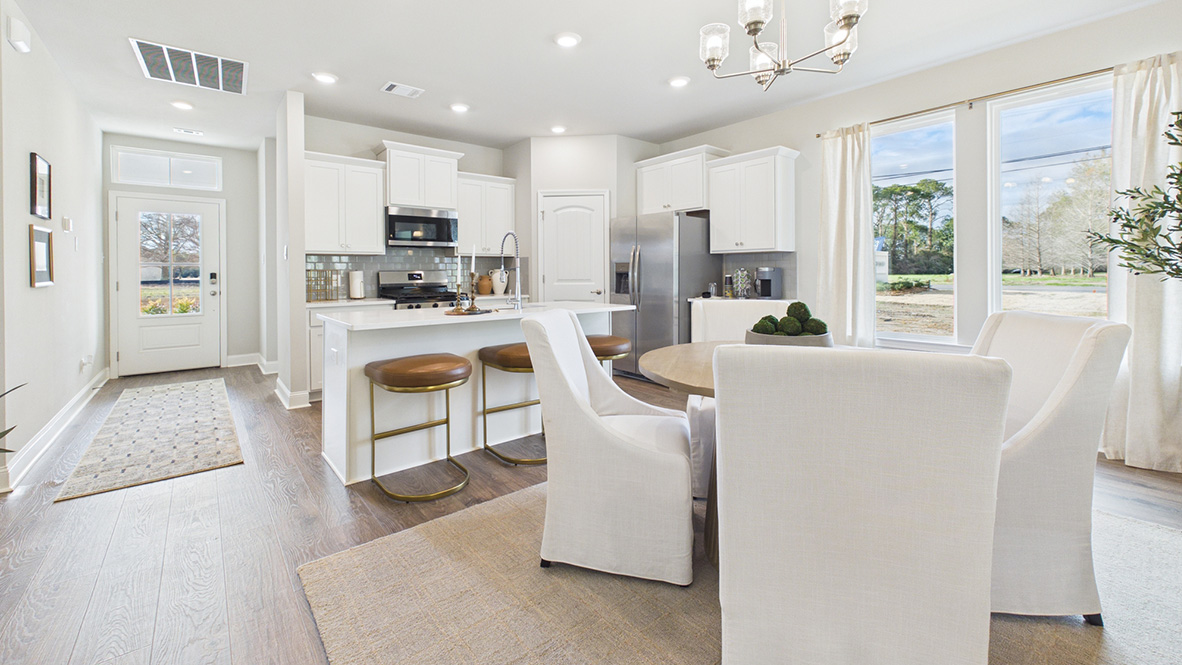 Welcome to the model home in Hillwood new home community in Lafayette, LA